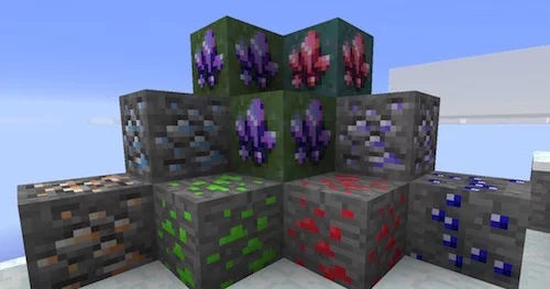 Minecraft Rube Gem Gems - мод на драгоценные руды и снаряжение для Minecraft 1.7.10 ...