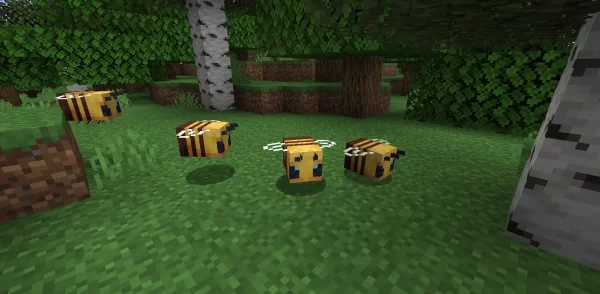 Modular Bees Mod Realistic Bees - мод на реалистичных пчёл для Minecraft 1.21.5, 1.20.6 ...