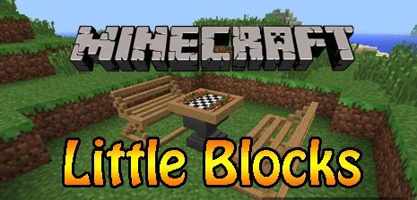 LittleBlocks - мод на мини-блоки и мини-постройки для Minecraft 1.7.10 ...